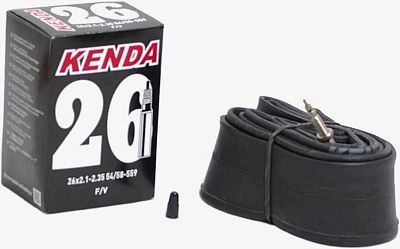 Превью  Камера велосипедная KENDA Butyl bicycle tube 26"x2.125"-2.35" Presta